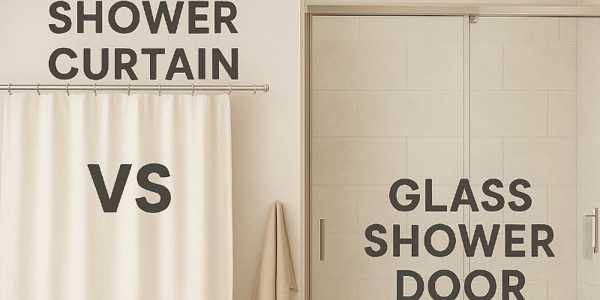 Glass Shower Doors Vs Shower Curtains: Pros And Cons